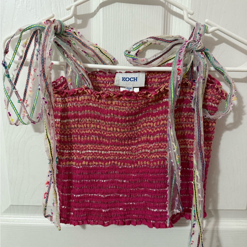 Koch Cece Tie Top